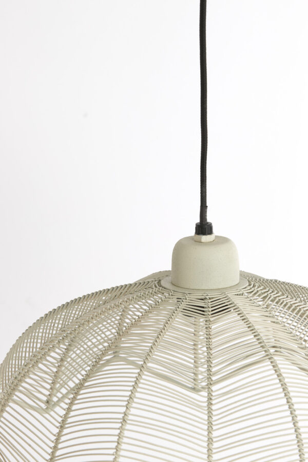 Witte metalen hanglamp compact Light & Living Espelo - Ø 35 cm - Image 3