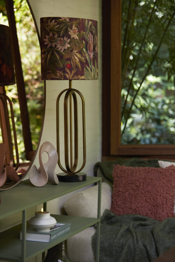 Gouden lampvoet metalen structuur Light & Living Aster - H 55 cm - Image 4