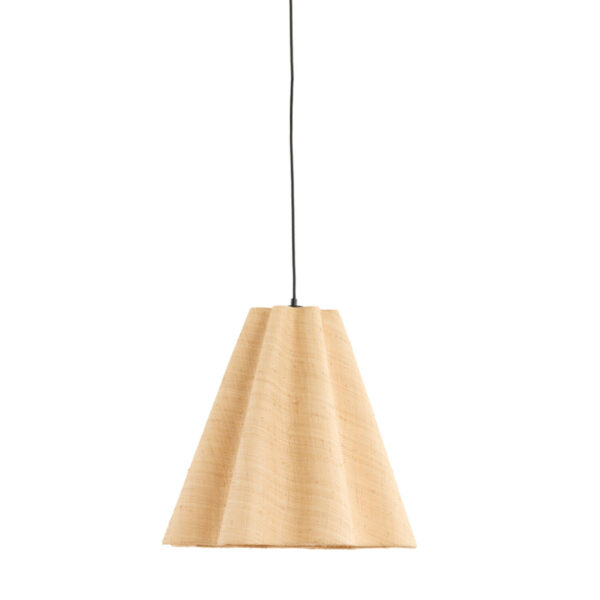 Kegelvormige hanglamp beige Light & Living Bezaha - Ø 50 cm