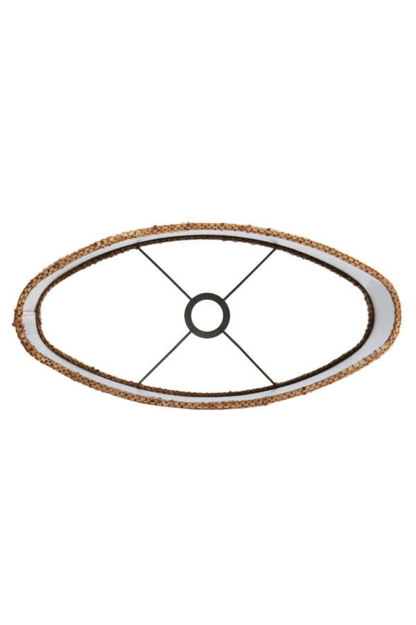 Stoffen lampenkap gevlochten design Light & Living Osire - H 32 cm - Image 7