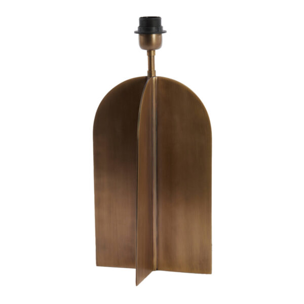 Moderne bronzen lampvoet design Light & Living Molago - H 40 cm