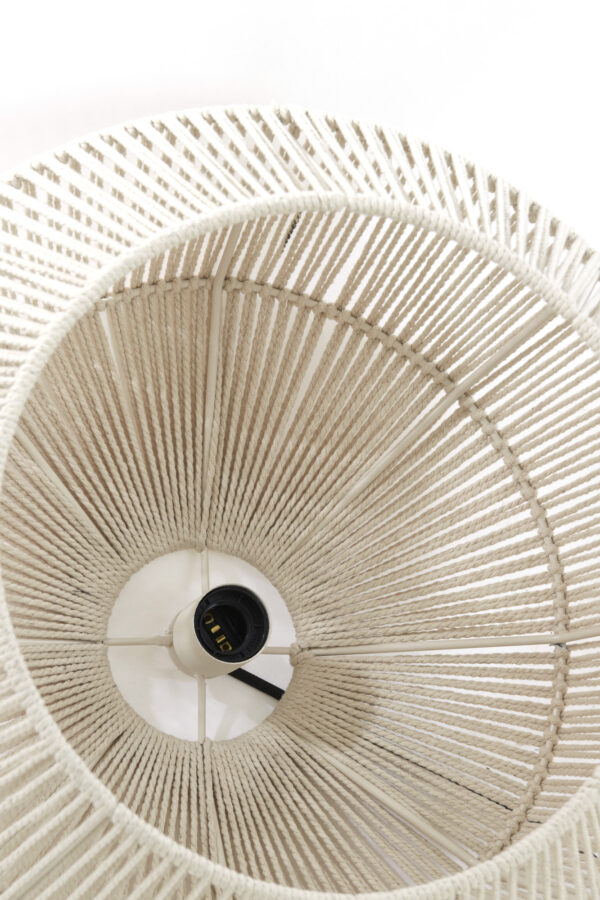 Crèmekleurige draad hanglamp Light & Living Deya - Ø 49 cm - Image 7