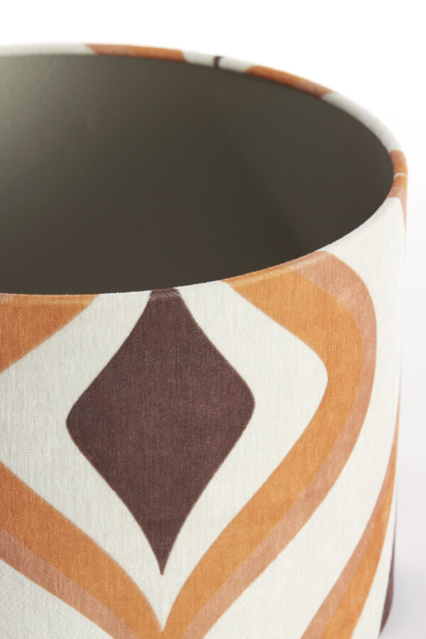 Retro stoffen lampenkap patroon Light & Living Cookie - Ø 30 cm - Image 3