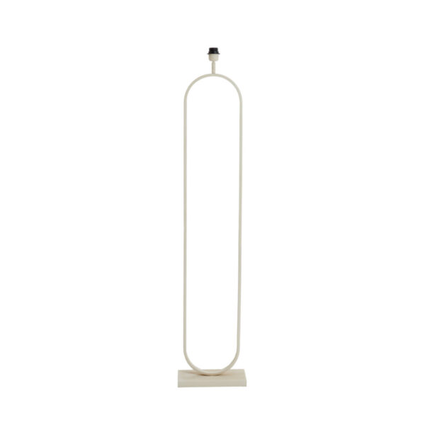 Metalen lampenstandaard ovaal Light & Living Jamiri - H 142 cm