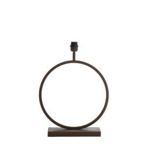 Ronde metalen lampvoet Light & Living Liva - H 53 cm