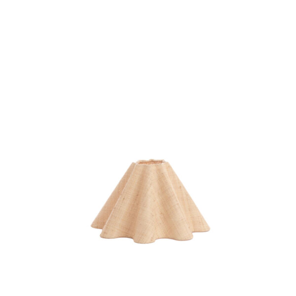 Rieten lampenkap beige Light & Living Bezaha - Ø 18,5 cm