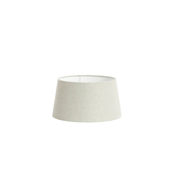 Stijlvolle stoffen lampenkap in beige Light & Living Livigno - Ø 25 cm