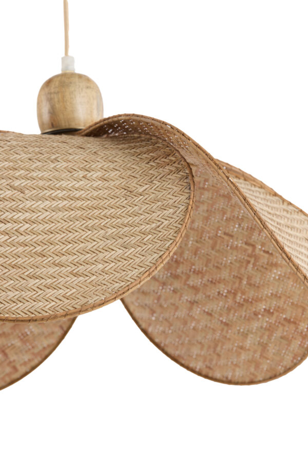 Rotan hanglamp natuurlijke look Light & Living Lavrio - Ø 48 cm - Image 5