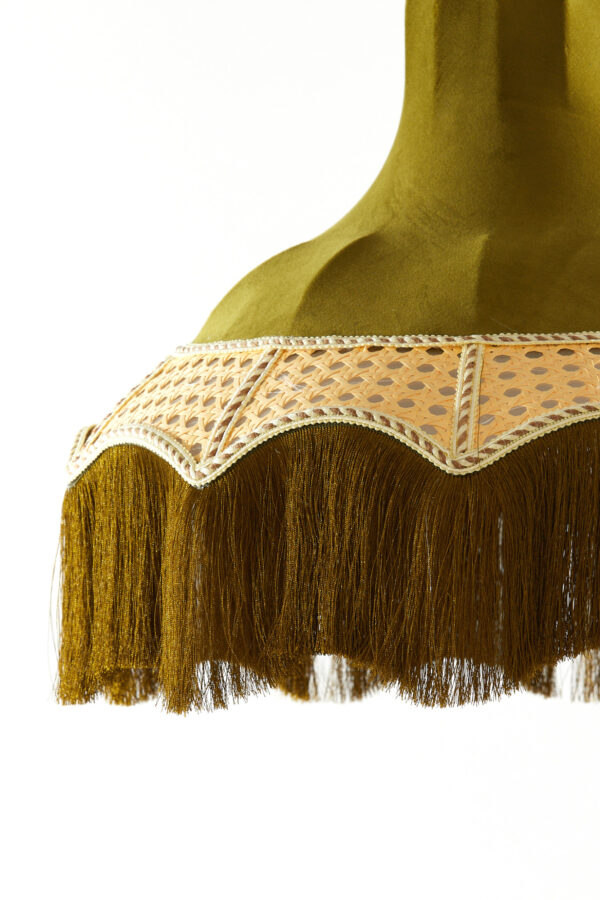 Fluwelen hanglamp met franjerand Light & Living Mizia - Ø 40 cm - Image 3