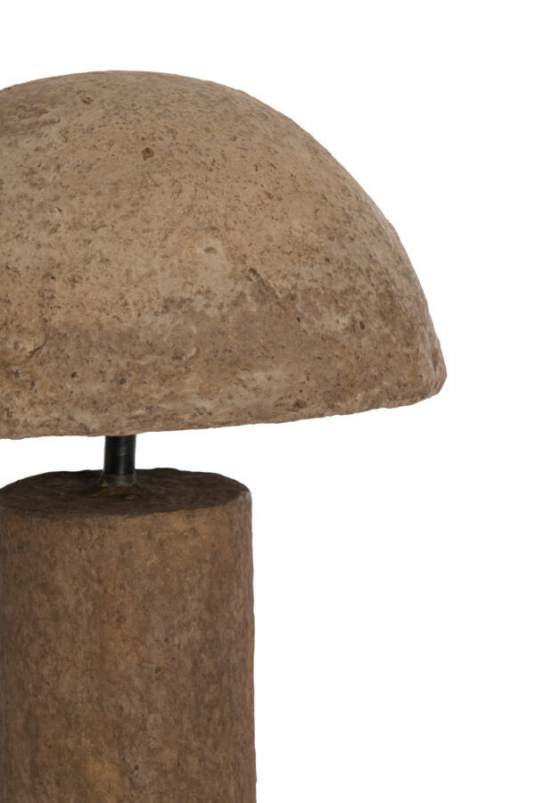 Stenen tafellampen cilindervormig Light & Living Qazu - H 48 cm - Image 3