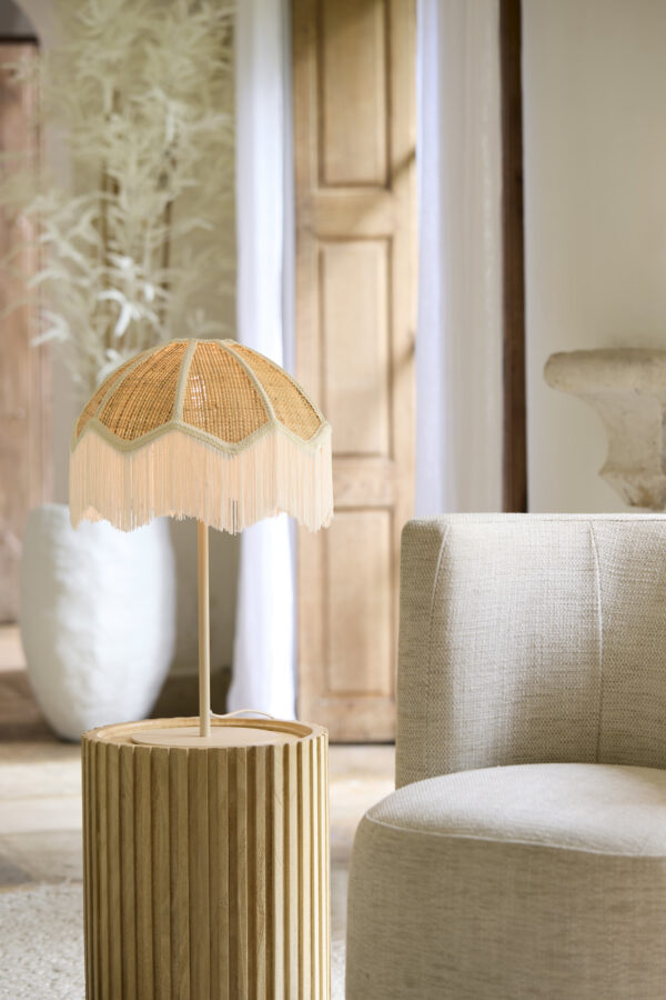Moderne lampenvoet beige Light & Living Renato - H 42 cm - Image 4
