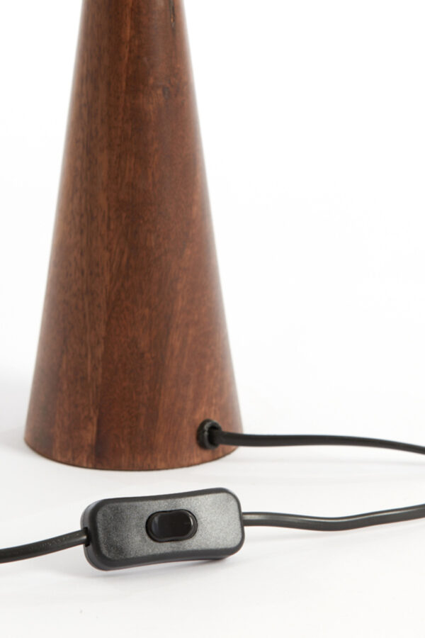 Houten lampenvoet slanke vorm Light & Living Festina - H 33 cm - Image 7