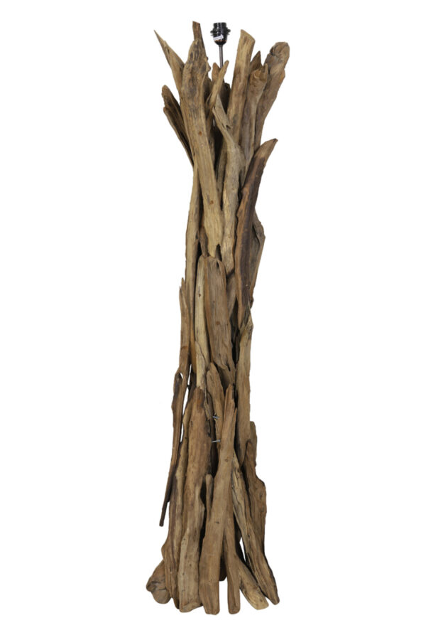 Houten staande lamp basis Light & Living Margret - H 165 cm - Image 3