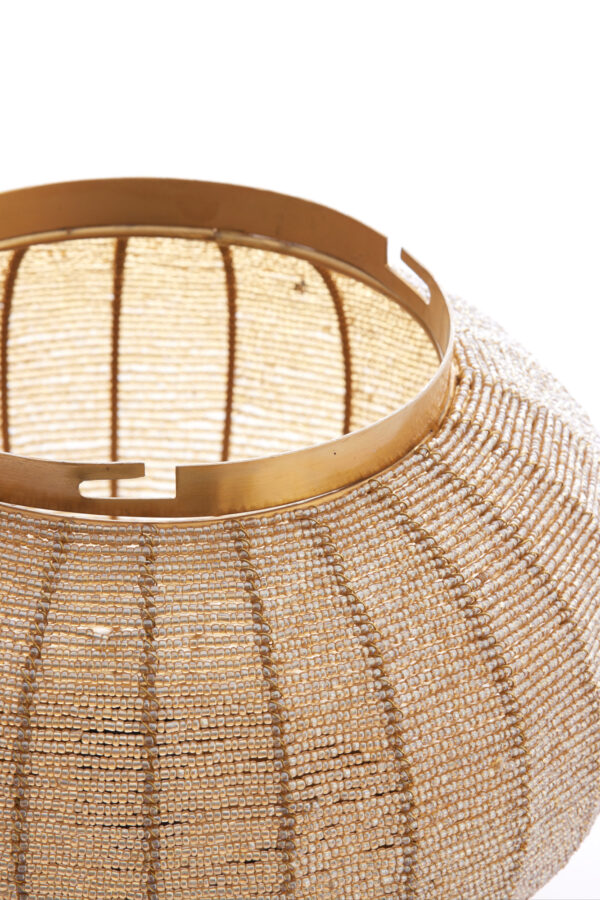Gouden kralen hanglamp decoratief Light & Living Cetara - Ø 33 cm - Image 4