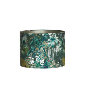 Tropische bladeren lampenkap cilindervormig Light & Living Xenia Flora - Ø 40 cm