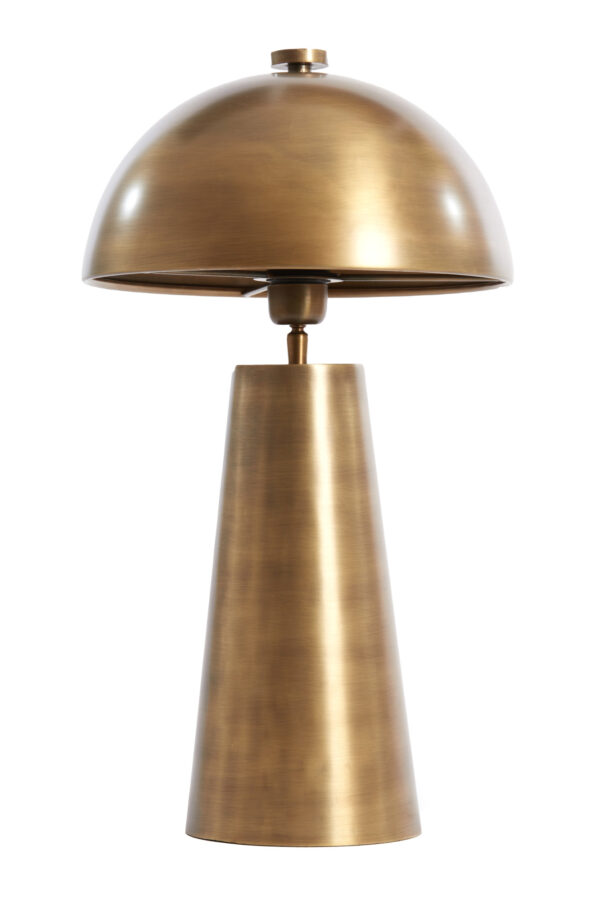 Gouden tafellamp Light & Living Dita met moderne kap – H 52 cm - Image 2