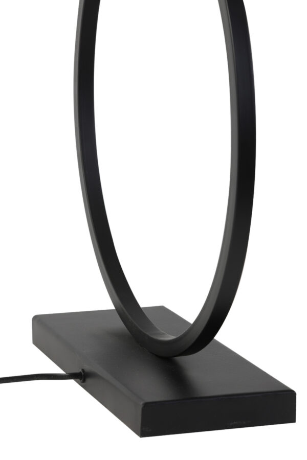 Zwarte lampvoet cirkelvormig Light & Living Liva - H 53 cm - Image 8
