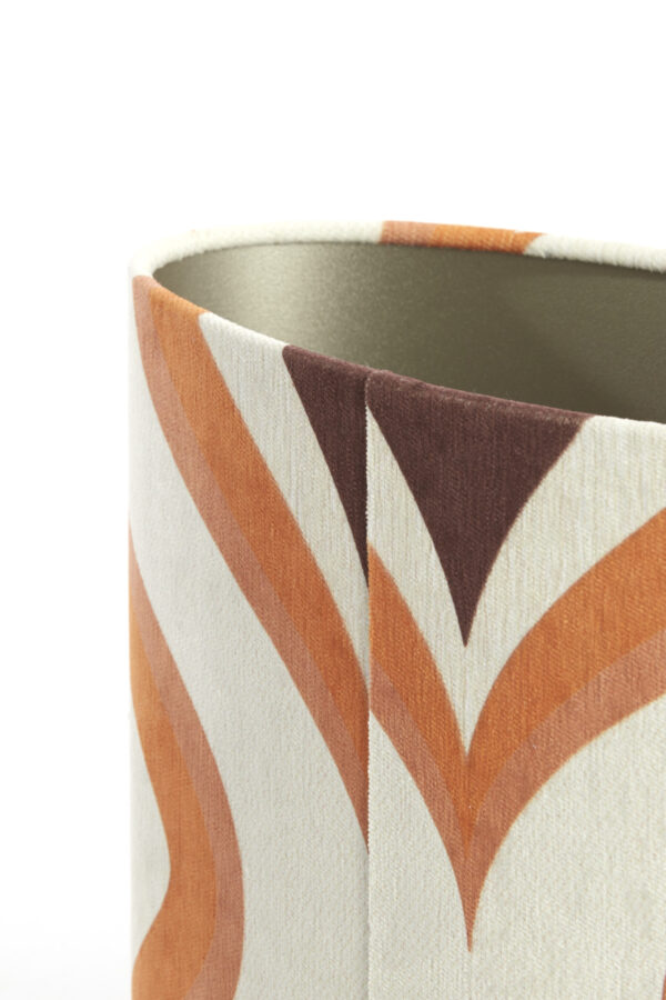 Retro lampenkap met patroon Light & Living Cookie - H 25 cm - Image 5