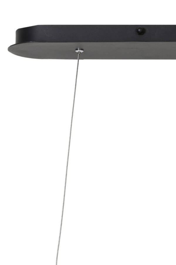 Zwarte hanglamp met houten accent Light & Living Banu - B 132 cm - Image 4