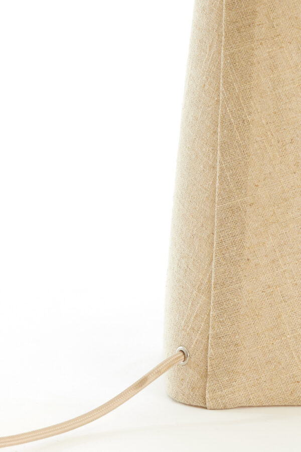 Beige tafellamp trapeziumvormig Light & Living Mikko - H 58 cm - Image 7