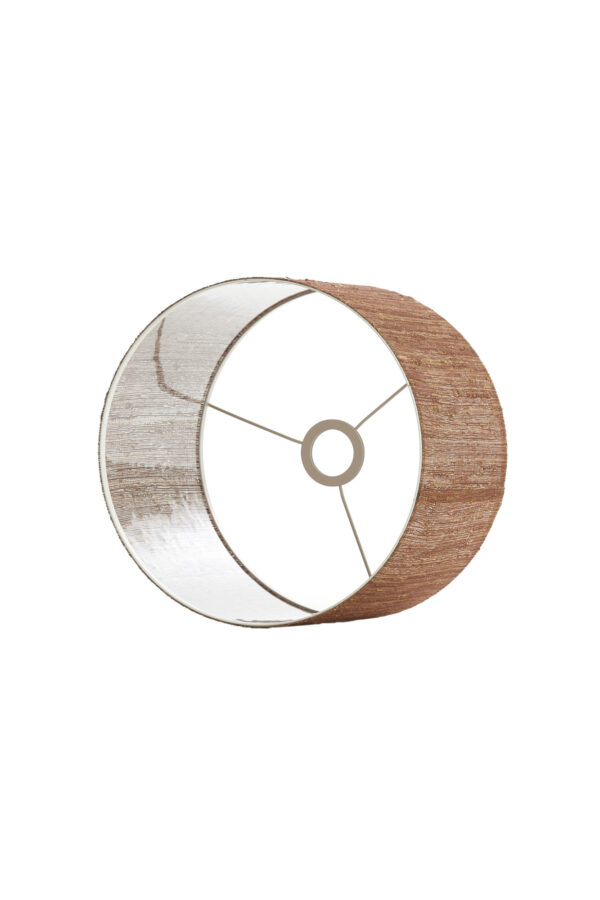 Bruine cilindervormige lampenkap in stijl Light & Living Omis - Ø 30 cm - Image 6