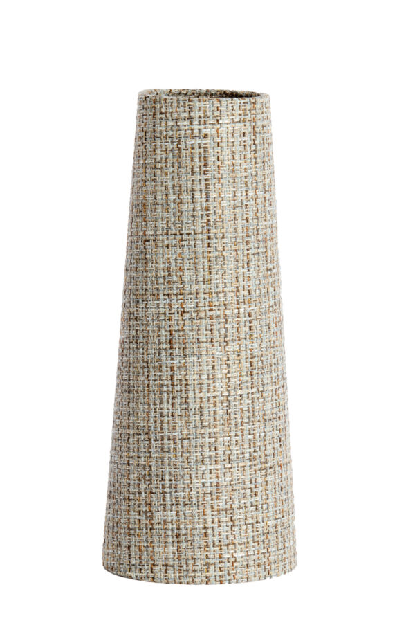 Stoffen lampenkap beige geweven Light & Living Okavi - Ø 12,5 cm - Image 2