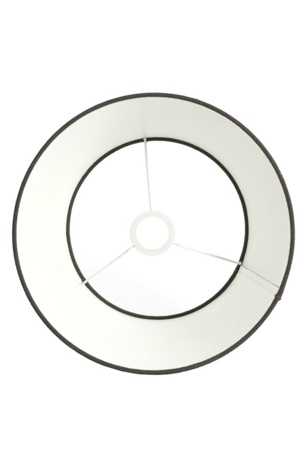 Zwarte conische lampenkap stof Light & Living Livigno - Ø 25 cm - Image 6