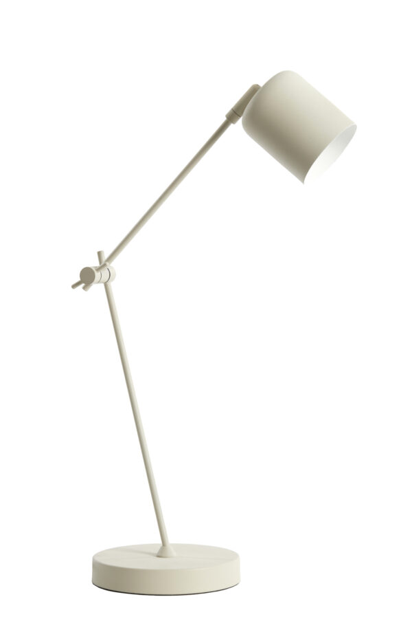 Beige knikbare bureaulamp Light & Living Rijeka - H 51 cm - Image 2