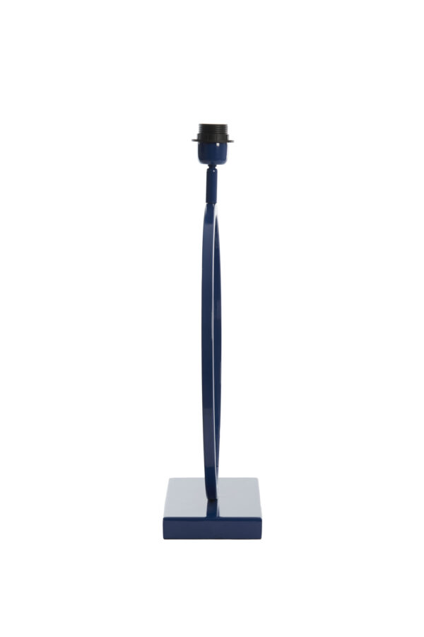 Blauwe ronde lampvoet Light & Living Liva - H 53 cm - Image 4