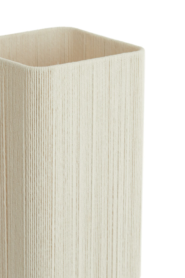 Beige vierkante schemerlampje stof Light & Living Wyn - H 50,5 cm - Image 4