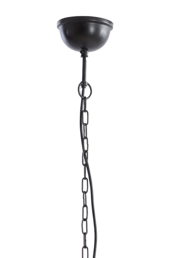 Open houten frame hanglamp Light & Living Barsia - Ø 50 cm - Image 9