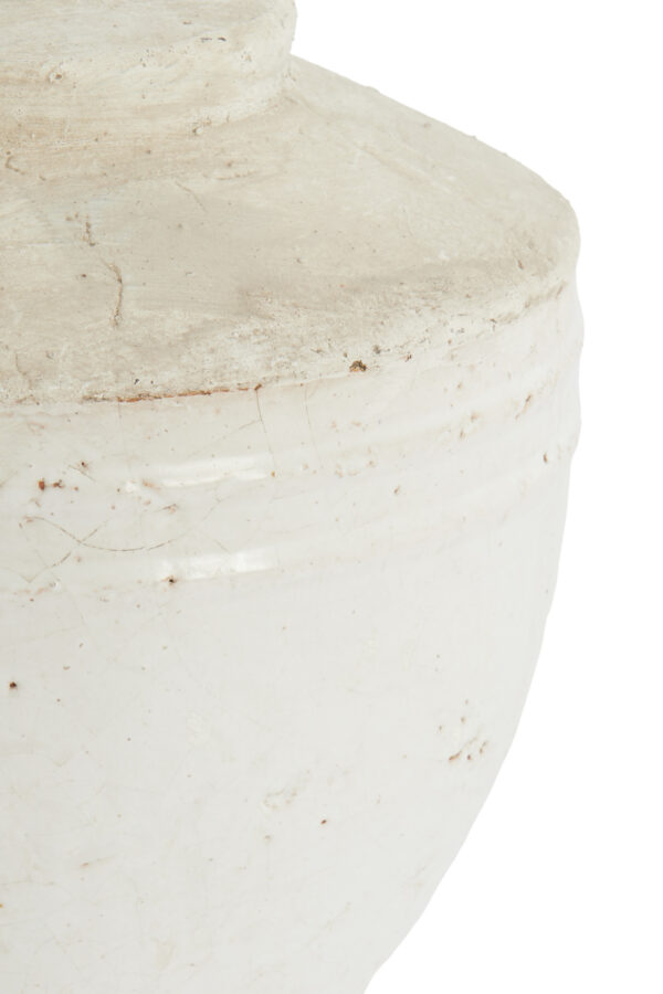 Witte keramische tafellamp Light & Living Toba – H 35 cm - Image 8