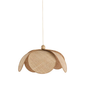 Hanglamp van rotan in natuurlijke tint Light & Living Lavrio - Ø 60,5 cm