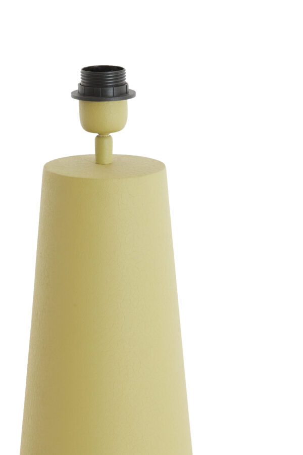 Gele lampenvoet conisch Light & Living Yelos - H 43 cm - Image 3