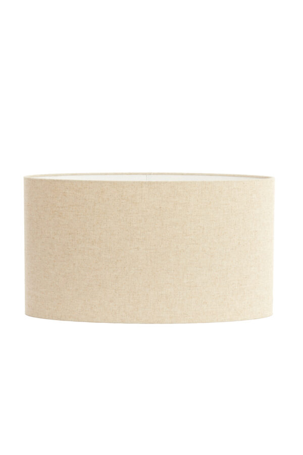 Beige cilindervormige lampenkap stof Light & Living Livigno - H 32 cm - Image 2