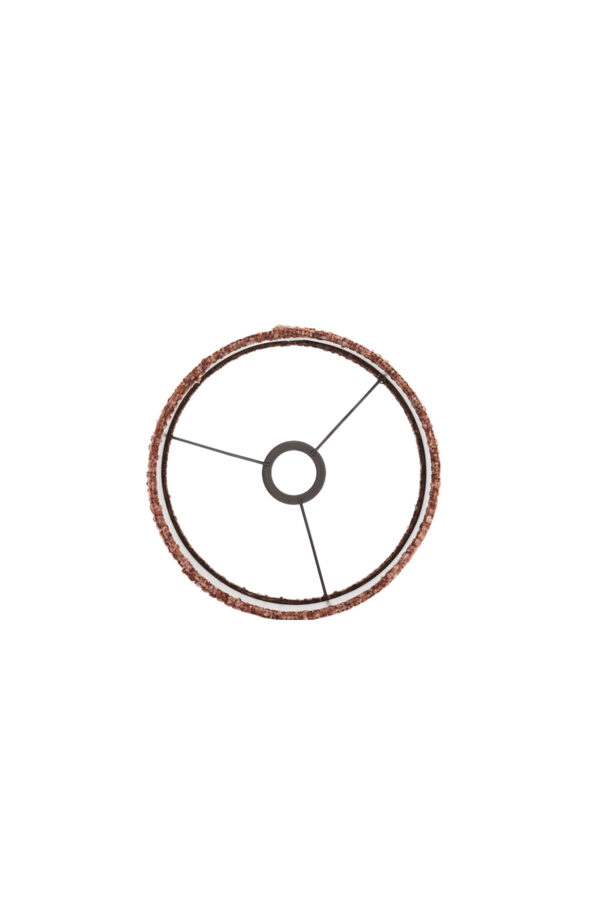 Stoffen lampenkap terracotta cilindervormig Light & Living Osire - Ø 25 cm - Image 6