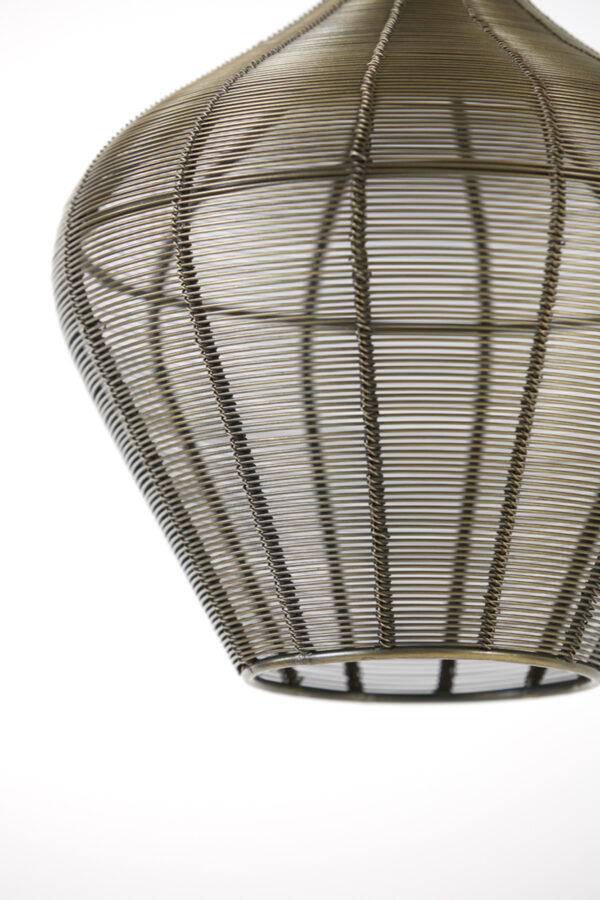 Natuurlijke rieten hanglamp Light & Living Alvaro - Ø 27 cm - Image 7