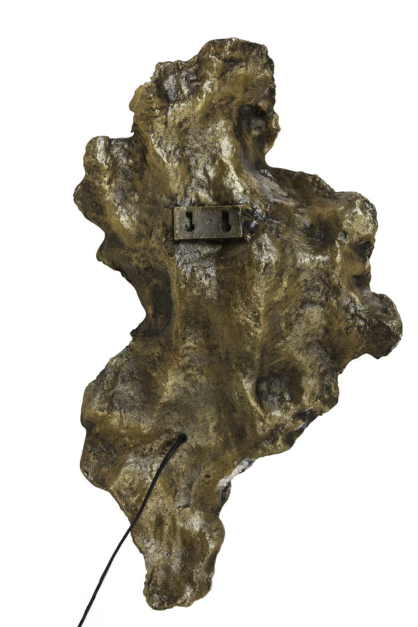 Sculpturale wandlamp goud patina Light & Living Sidomi - wandlamp - H 62 cm - Image 4