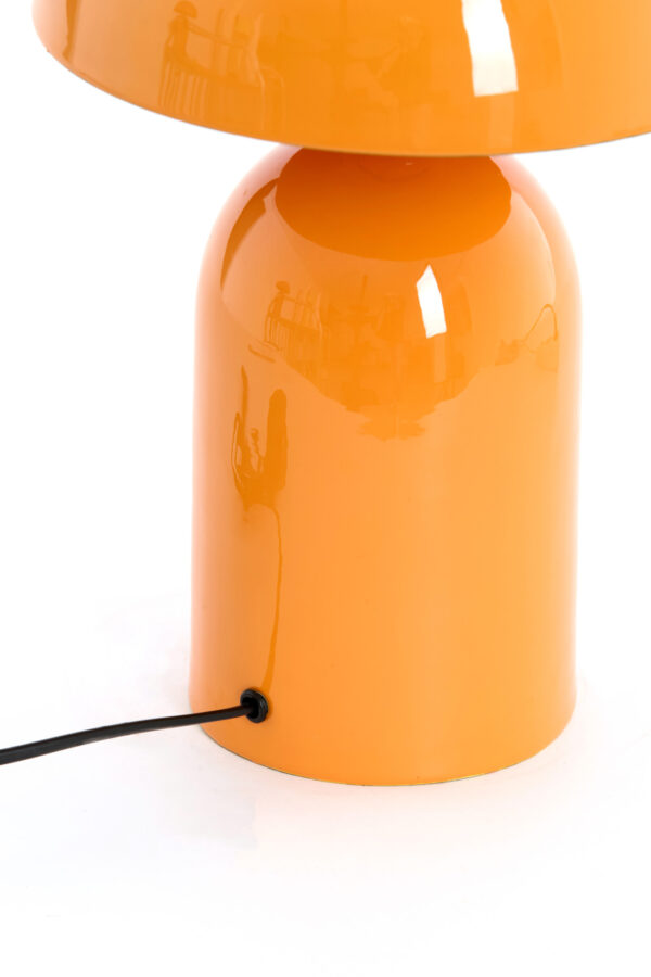 Oranje paddenstoel designlamp Light & Living Tolima - H 48 cm - Image 4