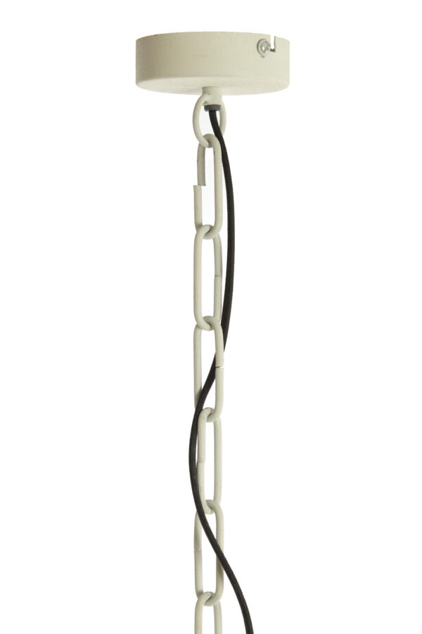 Crèmekleurige metalen hanglamp modern Light & Living Kylie - Ø 60 cm - Image 5