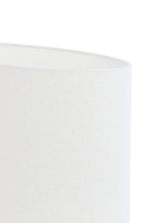 Witte cilindervormige lampenkap Light & Living Livigno - H 25 cm - Image 6