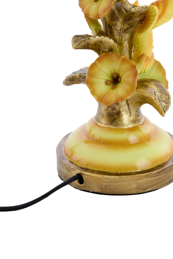Vogel lampenvoet met bloemen Light & Living Berisso - H 45,5 cm - Image 4