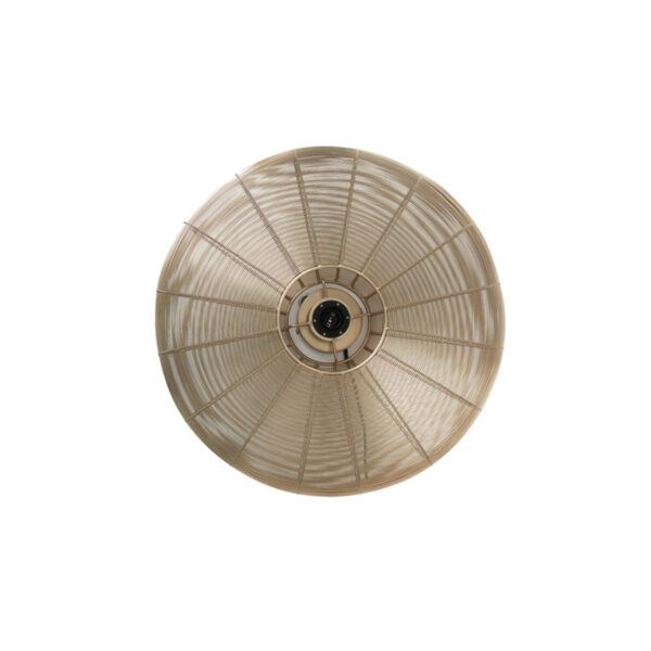 Ronde rieten hanglamp naturel Light & Living Bahoto - B 51 cm