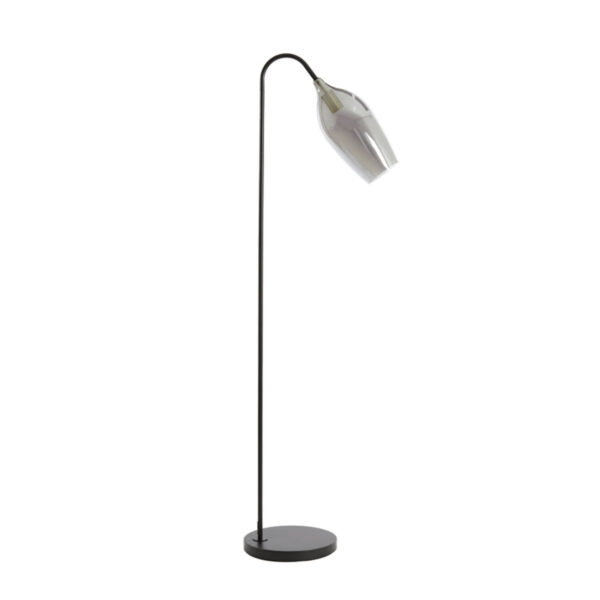 Moderne gerichte glazen vloerlamp Light & Living Lukaro - H 160 cm