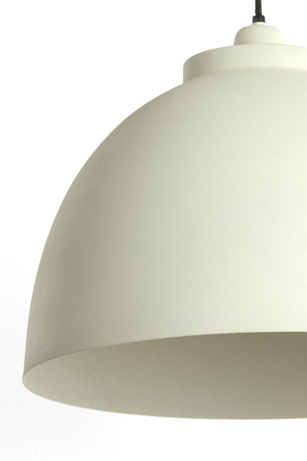Witte koepelvormige hanglamp Light & Living Kylie - Ø 45 cm - Image 4
