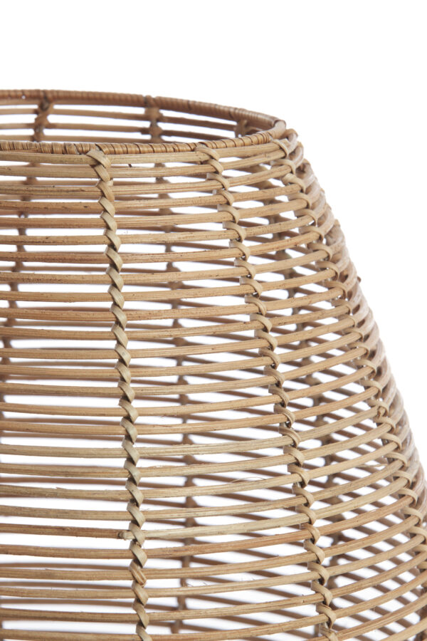 Rotan lampenkap natuurlijke tint Light & Living Latvia - Ø 38 cm - Image 6