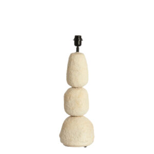 Moderne witkleurige lampenvoet Light & Living Marree - H 52 cm