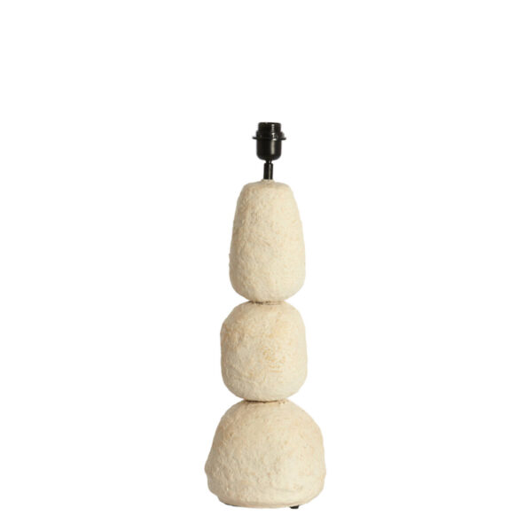 Moderne witkleurige lampenvoet Light & Living Marree - H 52 cm