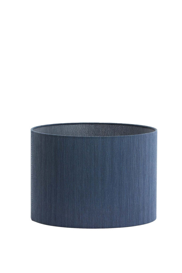 Cilindervormige lampenkap in blauwe kleur Light & Living Harper - Ø 30 cm - Image 2