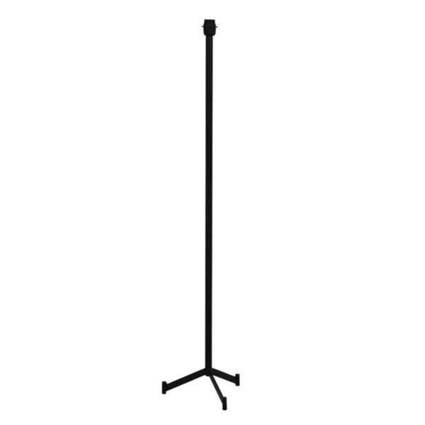 Zwarte lampenstandaard minimalistisch Light & Living Dennis - H 131 cm